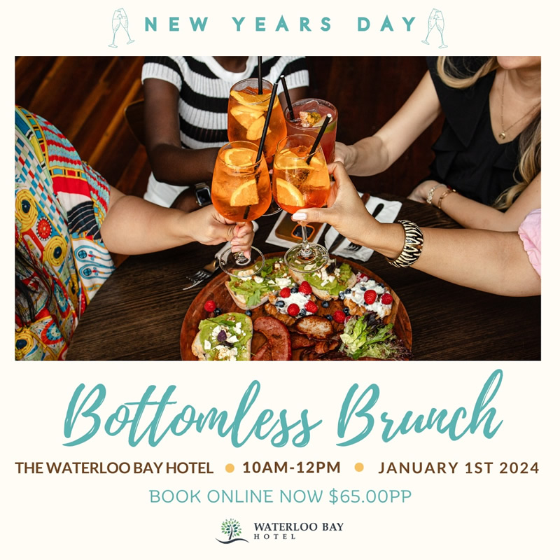 New years day bottomless brunch