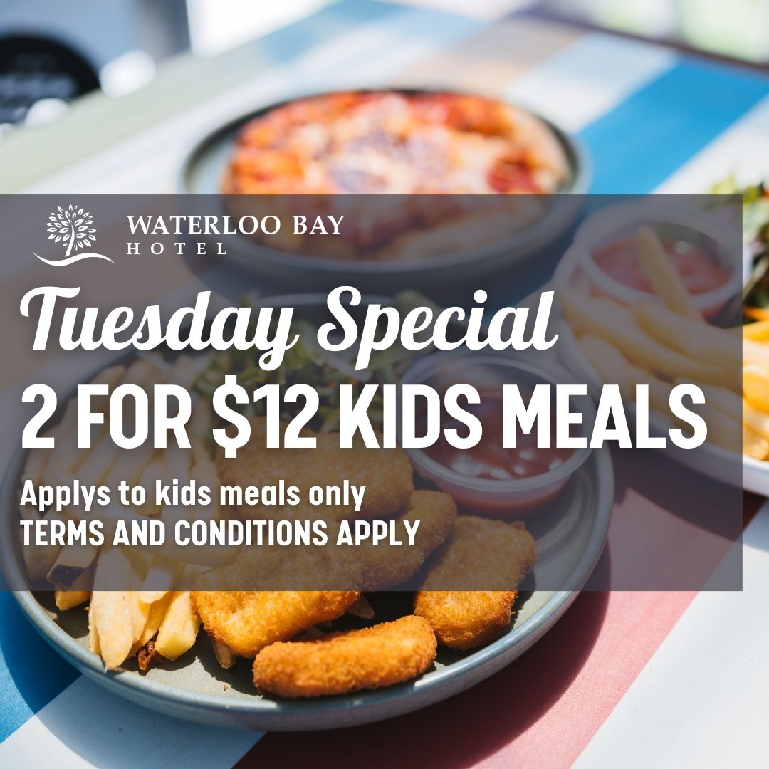 Tuesday Special 2 For $12 Kids Meals