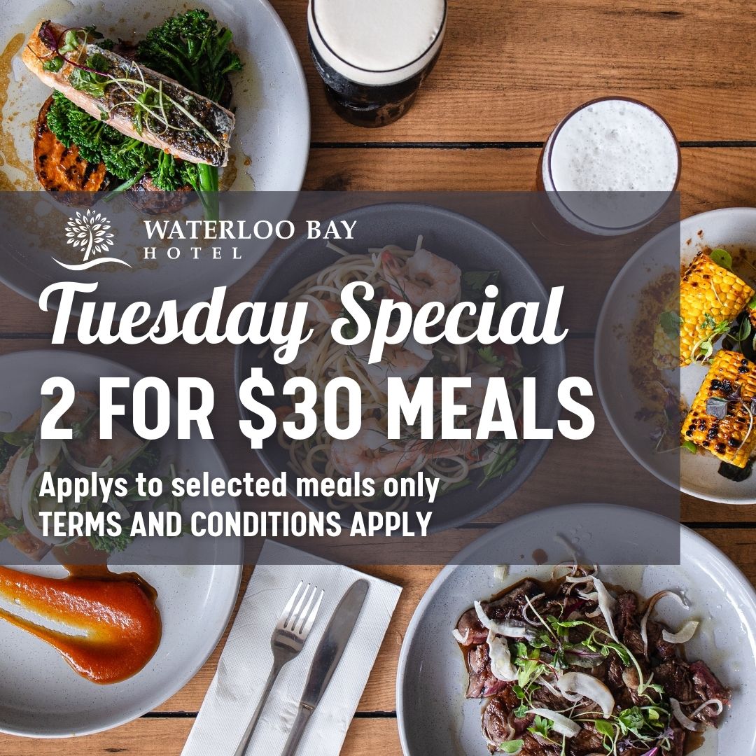Tuesday Special 2 for $30 Meals